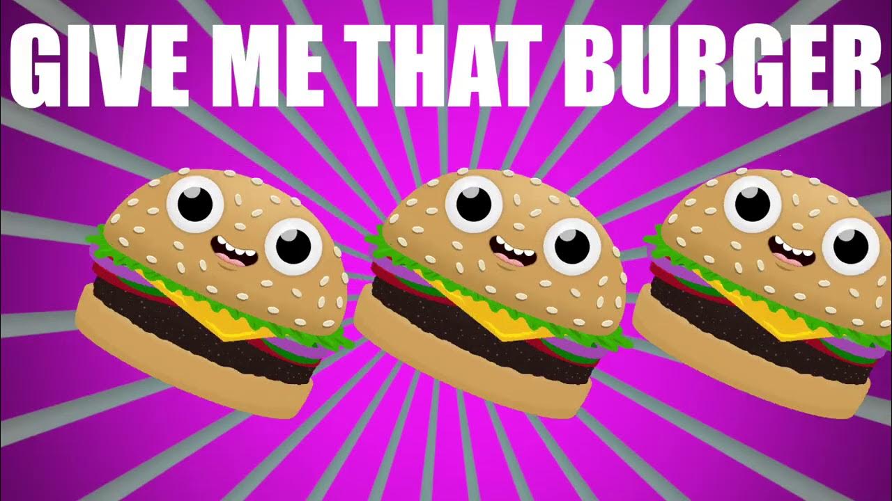 I Want A Hamburger - Parry Gripp - Artwork by Nathan Mazur I Want A Hamburger - Parry Gripp - Artwork by Nathan Mazur