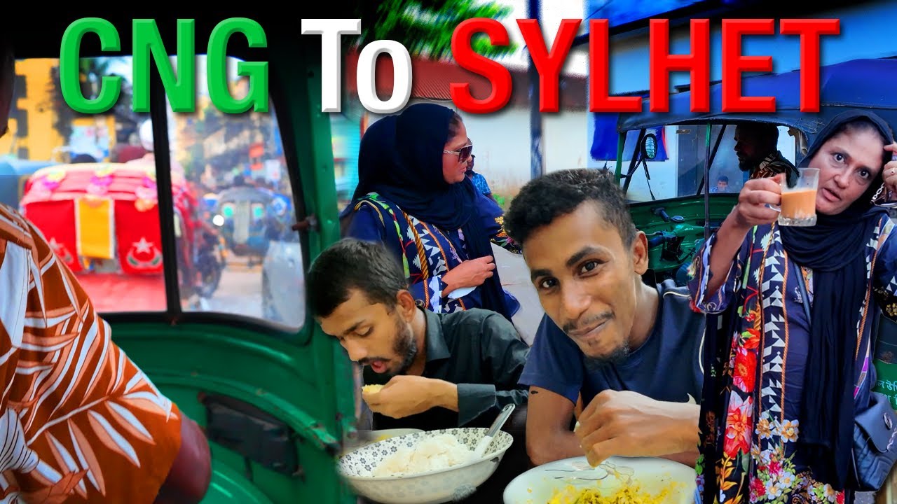 The Real Bangladesh CNG Experience 🇧🇩🛺 | From Village to Sylhet!