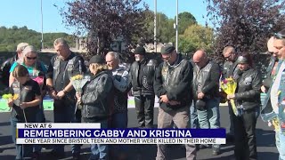 Tennessee High School honors Bristol teen and mother killed 1 year ago