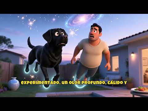 The space ball, cosmic adventure of a Labrador