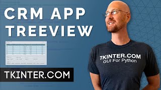 CRM App With Treeview and SQLite3  Tkinter Projects 16