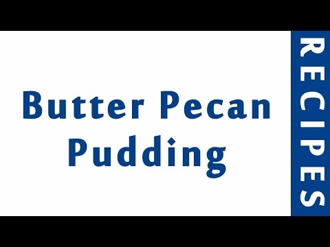 Butter Pecan Pudding | Easy Low Carb Recipes | DIET RECIPES | RECIPES LIBRARY