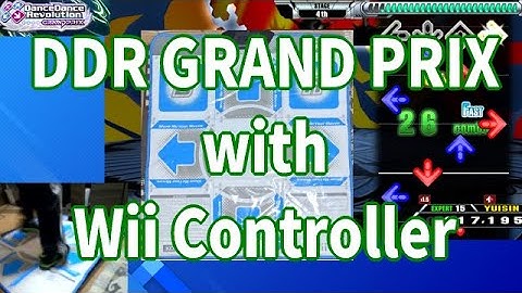 【DDR Play】 WiiコントローラでGRAND PRIXも遊んでみた