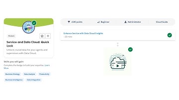 Service and Data Cloud: Quick Look - Salesforce Trailhead