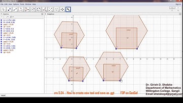 How to create new tools  in GeoGebra?