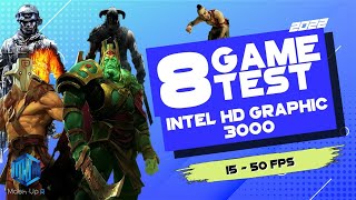 INTEL HD GRAPHICS 3000 | GAMING TEST 2022