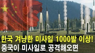 한국을 겨냥한 미사일 1000발 이상! 중국이 미사일로 한국을 공격하면 벌어지는 일! 최신스텔스기와 현무미사일로 산둥반도 폭격 (서해대전 시리즈 4편) screenshot 5