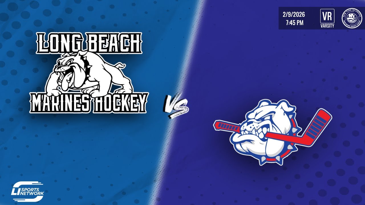 NYIHSHL Varsity Playoffs - Finals - Game 1 | Bellmore-Merrick vs Long Beach