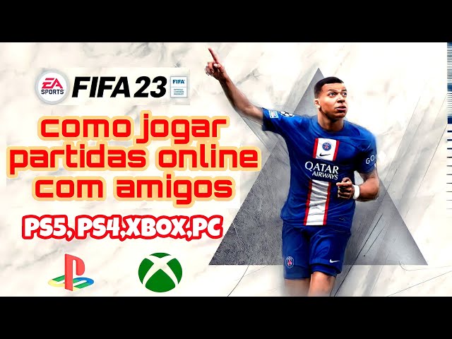 FIFA 23 - Como jogar partidas online com amigos tutorial !!! 