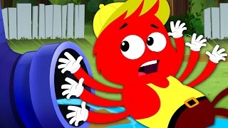 nursery spider wincy incy tv rhyme rhymes cartoon together songs children sing