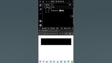 HTML CSS BACKGROUND 👁️👁️ #shorts #background #html5 #css3