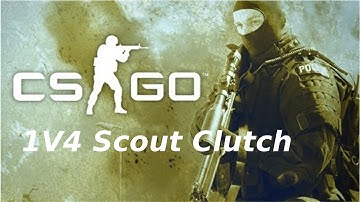CS:GO Dust II 1V4 Scout Clutch