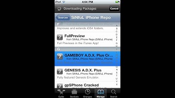 How to get a Gameboy on a Jailbroken ipod