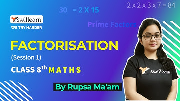 Factorisation | Class 8 Maths | Online Classes | Session 1 - Swiflearn