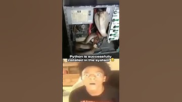 Installed python... But it