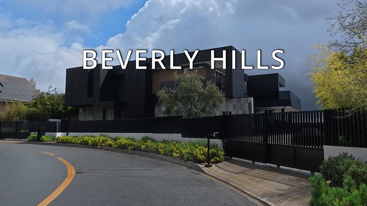 Driving Beverly Hills, Los Angeles CA