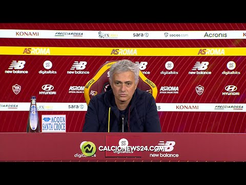 Conferenza Mourinho pre Bologna-Roma: “El Shaarawy può giocare a destra. Mihajlovic? Un esempio»”