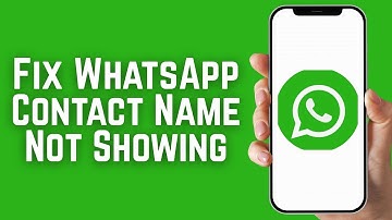 How to Fix WhatsApp Contact Name Not Showing on iPhone | WhatsApp Contacts Problem Solved