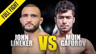 John Lineker vs. Muin Gafurov | ONE Full Fight | October 2019
