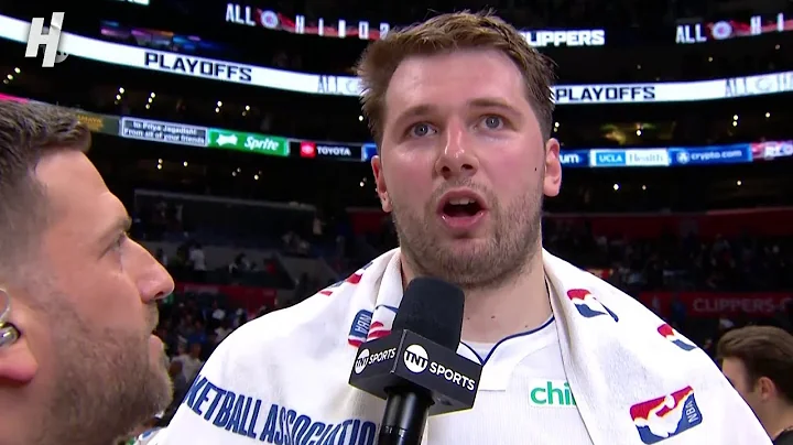 Luka Doncic talks Game 2 Win vs Clippers, Postgame Interview 🎤 - DayDayNews
