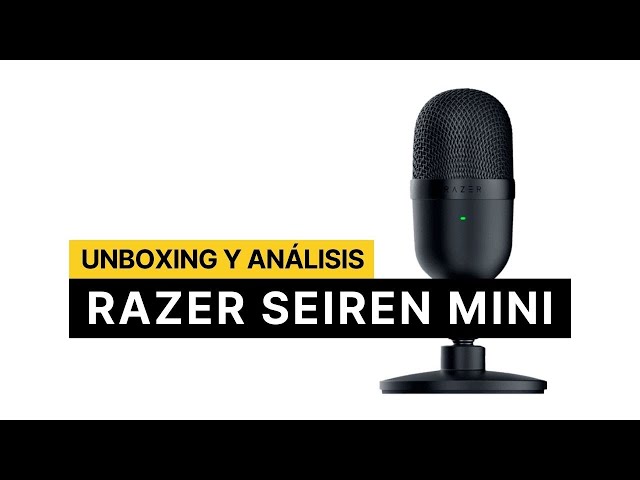Razer Seiren Mini Review en Español (Análisis completo)