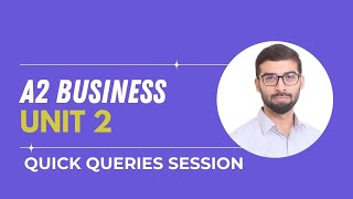 QUICK QUERIES session - A2 Unit 2 (People In Organization)