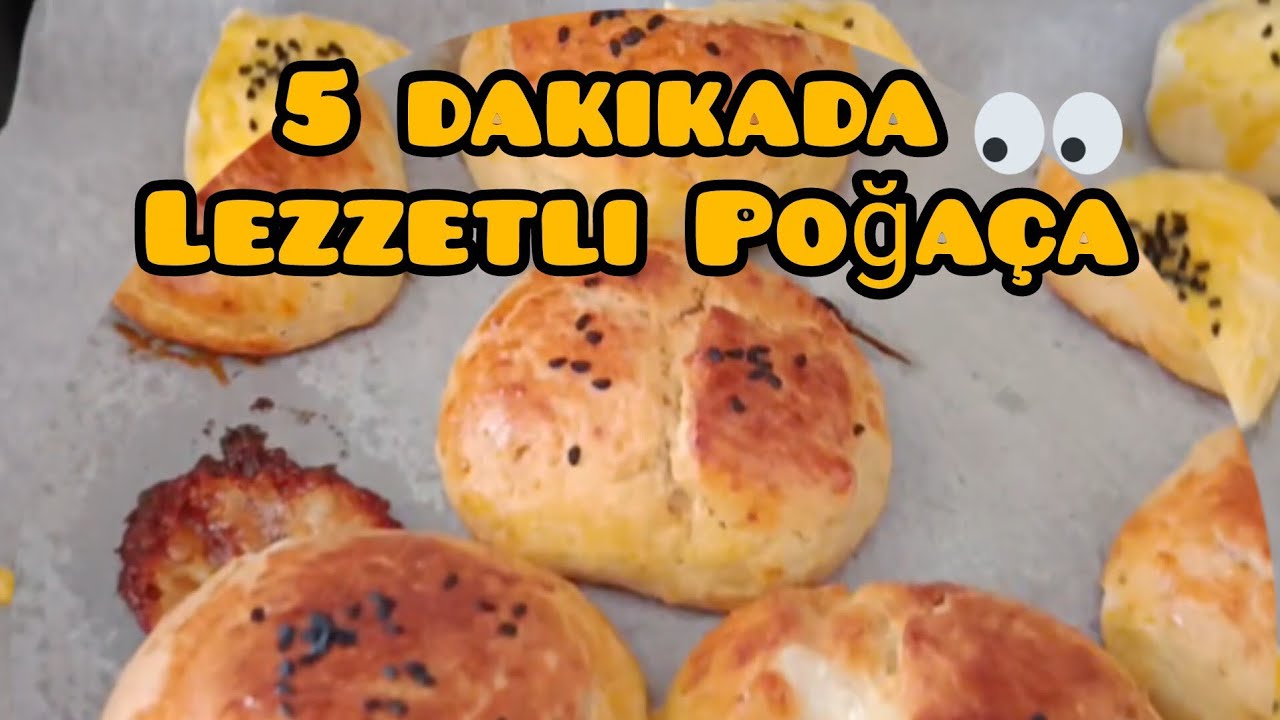 5 DAKİKADA HEM EKONOMİK HEM PRATİK LEZZETLİ POĞAÇA TARİ🥧