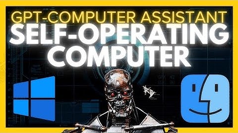 Self Operating Computer Framework Control Your Computer