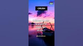 😍 5 things to say to a girl to make her blush 😊 #shorts #crush #viral #lovefacts