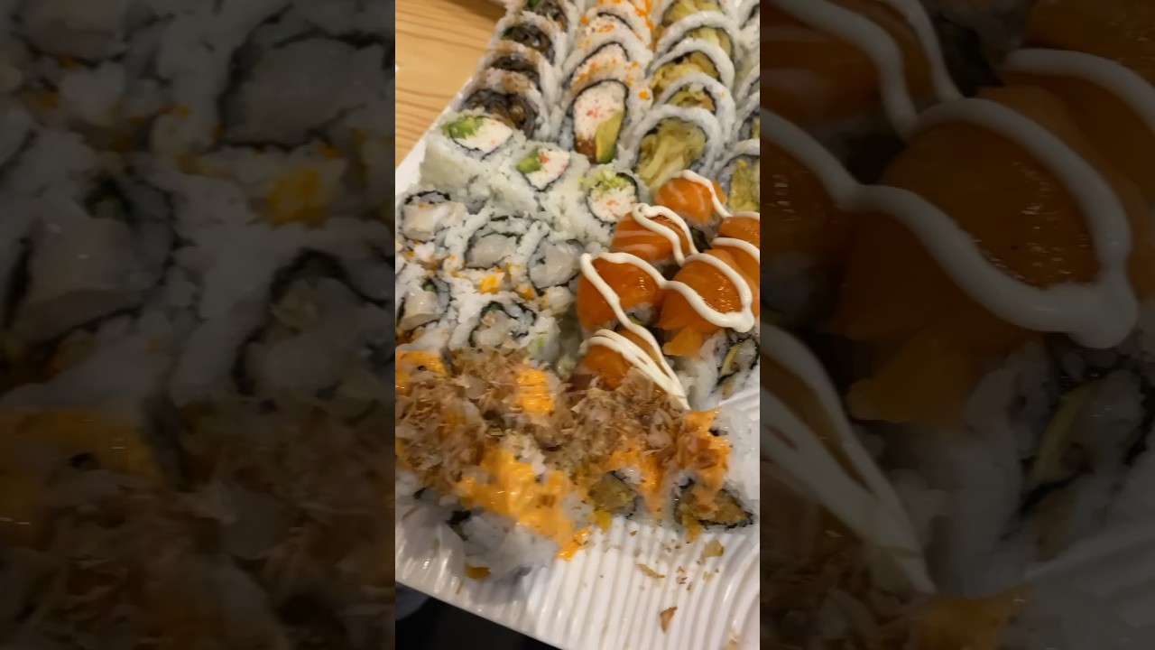 Late Night ALL YOU CAN EAT SUSHI - Food Analysis 
