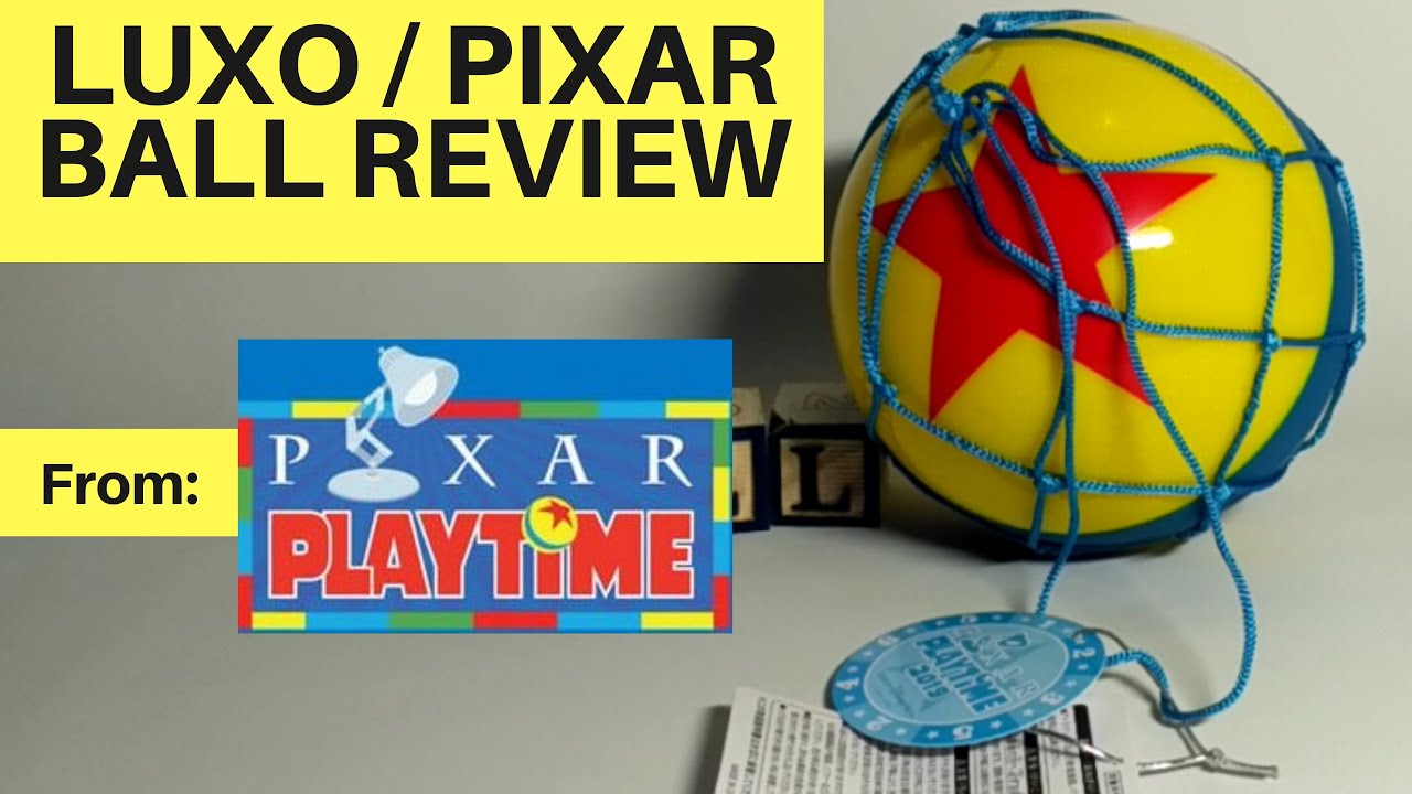 Luxo / Pixar Ball Toy Story ( Disneyland Pixar Playtime 2019 ) YouTube