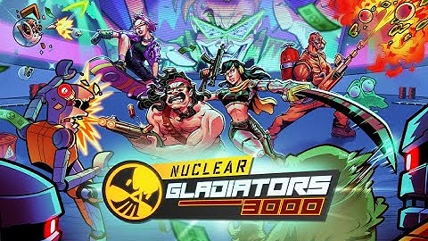 Nuclear Gladiators 3000 - New action roguelike horde survivor indie game - Demo trailer