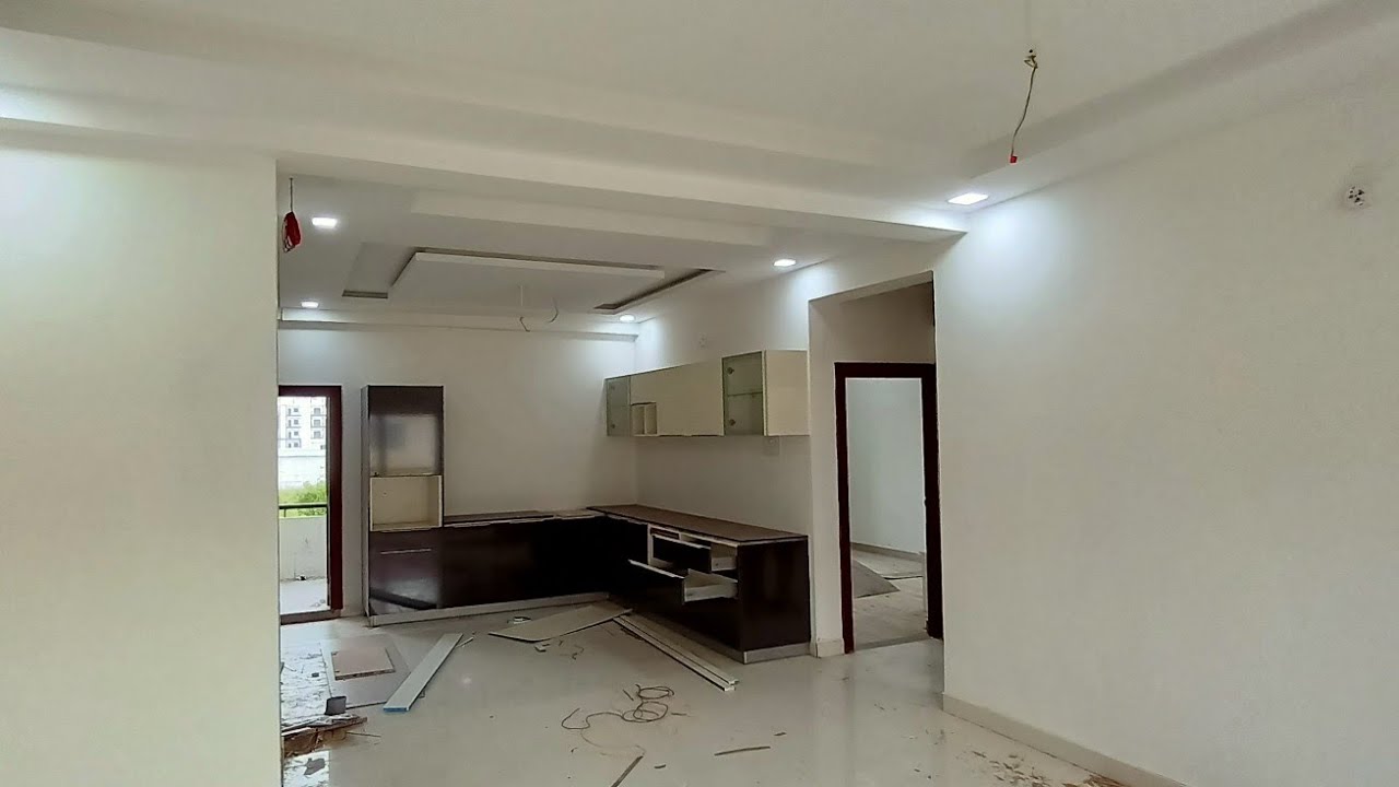 Hyderabad gachibowli Ravi colony 2bhk furniture flat gated community