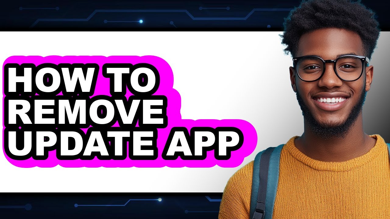 How to Remove Update App (only Way)
