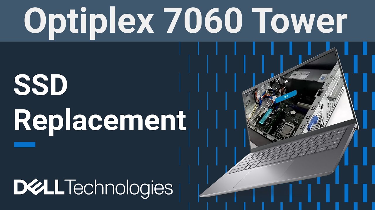 Dell Optiplex 7060 Tower | How to replace the solid state drive (SSD ...