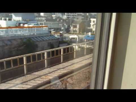 東武特急スペーシア車窓風景浅草・西新井間2011/01/20