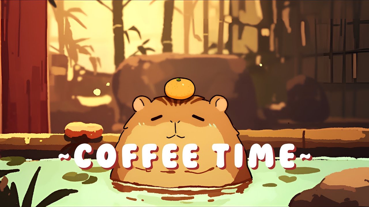 [Long Session] Capybara Lofi Zone - Chill Beats to Help You Relax ~ Warm Feelings ~ 🌸 ☕