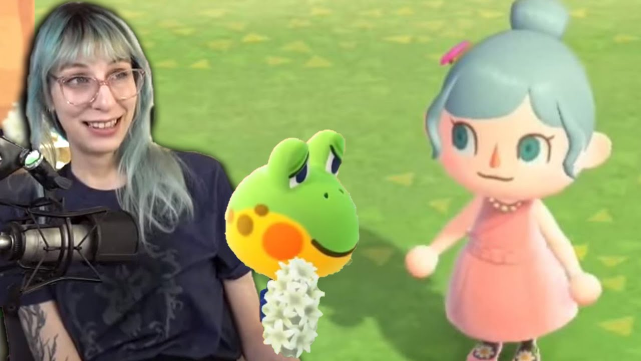 Hazel's Animal Crossing House and Island Tour Live Stream VoD YouTube