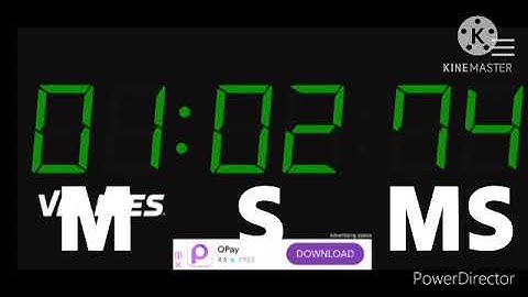 100 Seconds Countdown BBC Digital Timer V21