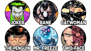 Every Legendary Batman VILLAIN Explained