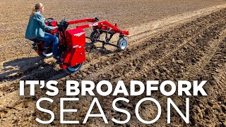 Mechanical Broadforking for Market Farms: A Faster Way to Aerate Compacted Soil