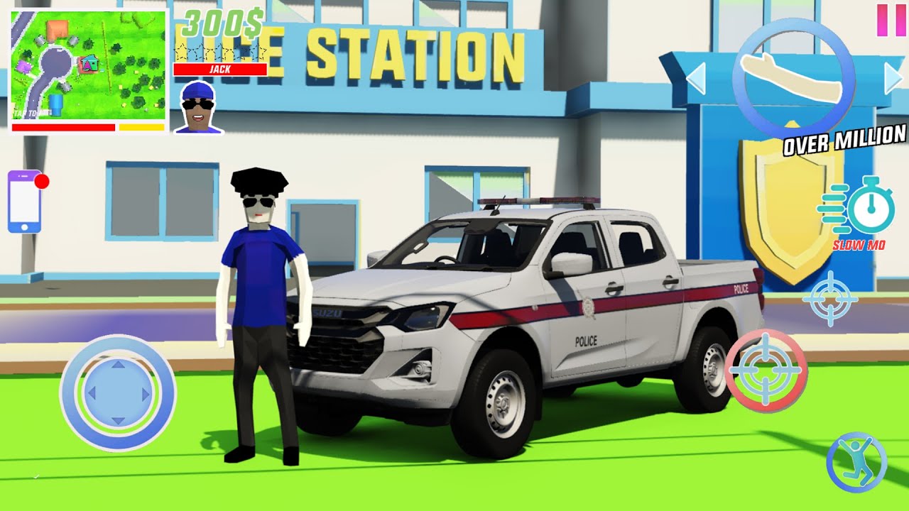 เมื่อฉันเป็นตำรวจ | Dude Theft Wars GTA 5