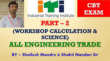 PART - 2 | WORKSHOP CALCULATION  AND SCIENCE | ITI FIRST YEAR | 2021 | IMPORTANT QUESTIONS |
