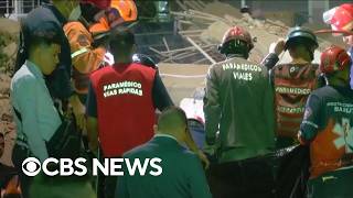 Venezuela earthquake death toll rises amid desperate search for survivors