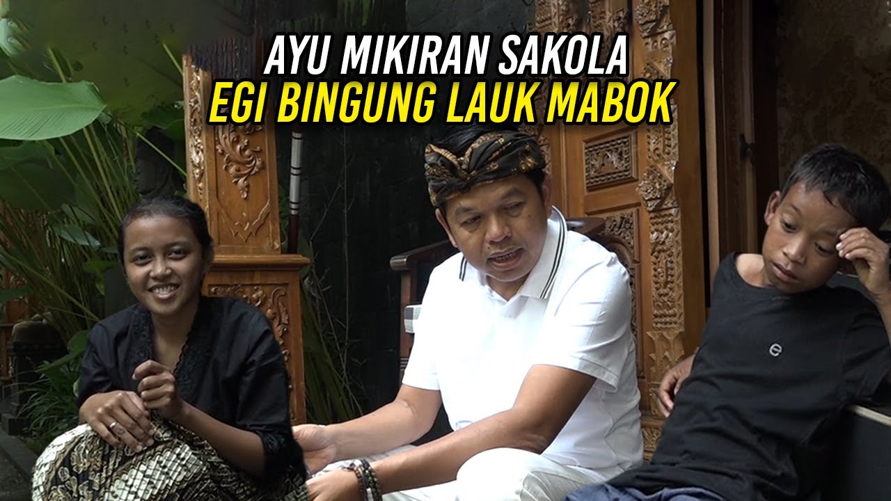 AYU OPTIMIS NAIK KELAS DAN PINDAH SEKOLAH | EGI GALAU KOLAM MANG NURDIN IKANNYA MABOK