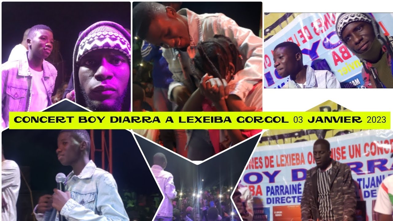 CONCERT BOY DIARRA 03 JANVIER 2023 À LEXEIBA GORGOL