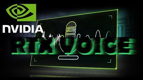 How to install RTX VOICE - test and comparison