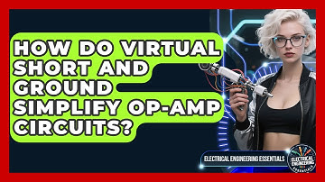 How Do Virtual Short And Ground Simplify Op-Amp Circuits? - Electrical Engineering Essentials