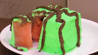 すいかケーキ作ってみた!!【絶品】Watermelon cake PDS