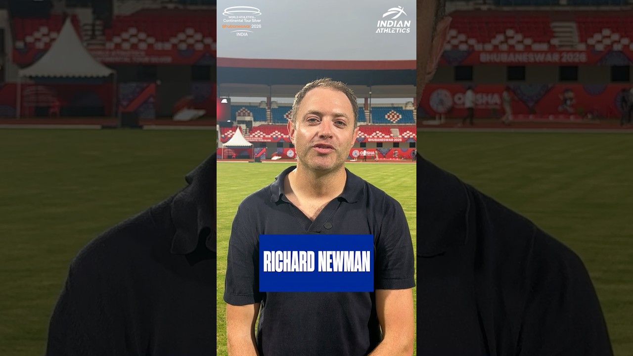 Hello #Bhubaneswar! 🙋‍♂️ | Athletics Commentator Richard Newman has a message for you! #AFI